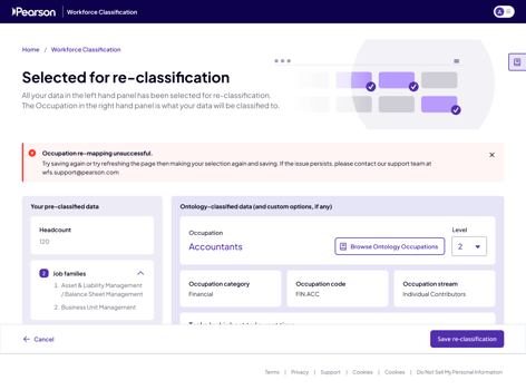 Occupation Mapping _ Bulk view - 1st iteration_ _1 item selected_Selected for mapping page _ Review and confirm re-mapping selection-1